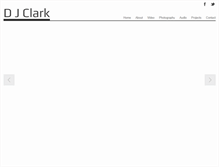 Tablet Screenshot of djclark.com